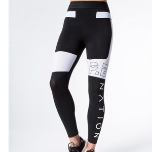 NWOT-P. E Nation Roll Out Leggings